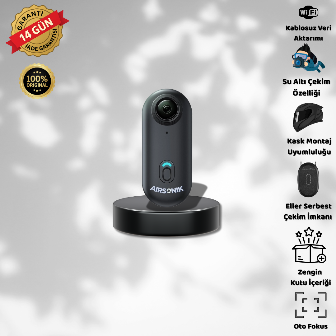 AirSonikCam™ POV Kamerası