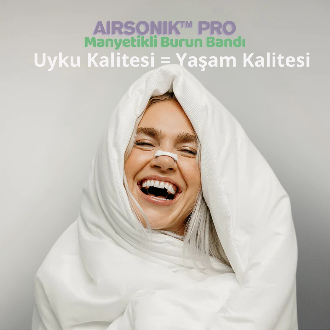 AirSonik™ Pro Maynetik Burun Bandı