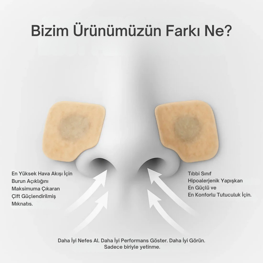 AirSonik™ Pro Maynetik Burun Bandı