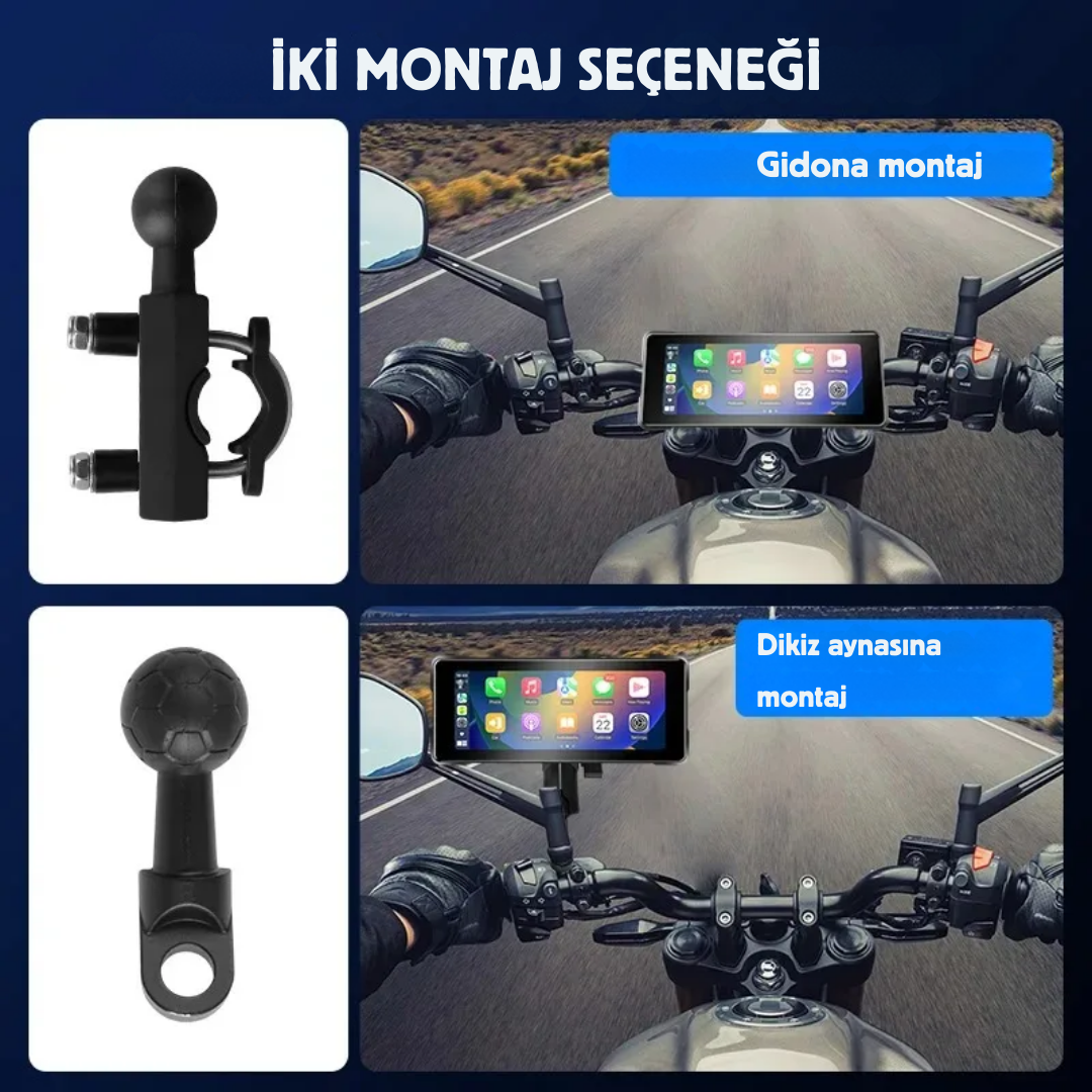 AirSonik™ Motosiklet Carplay