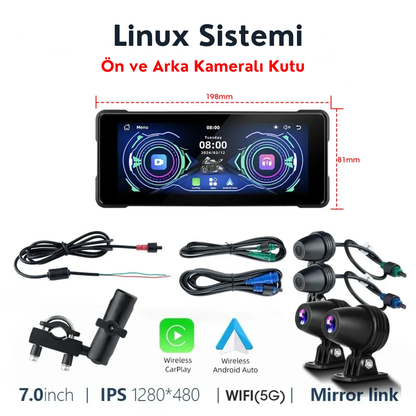 AirSonik™ Motosiklet Carplay